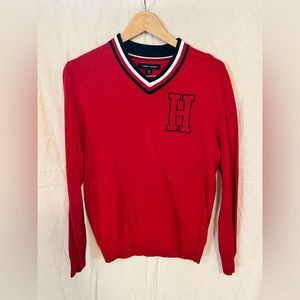 Tommy Hilfiger men’s size XS letterman sweater